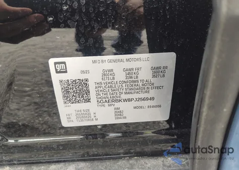 2023 Buick Enclave Essence Fwd z USA, uszkodzony, nr VIN 5GAERBKW8PJ256949